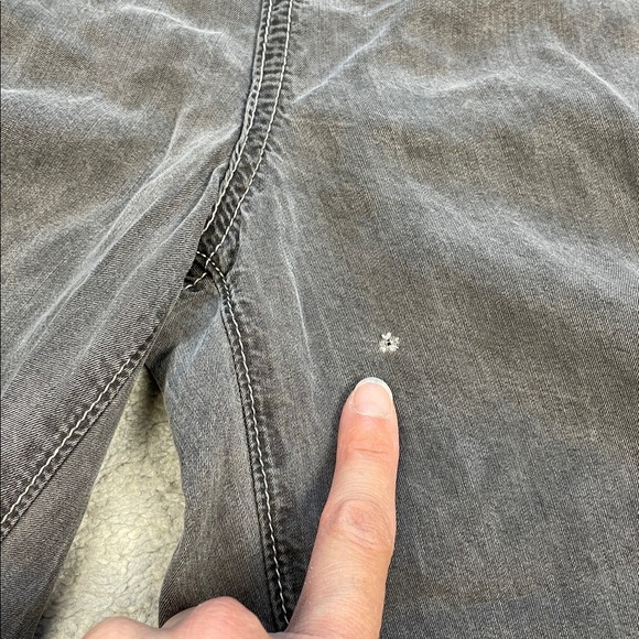 New L’Agence Alicent High Rise Wide Leg Jeans Solace Gray Lightweight Sz 30 - Picture 13 of 14